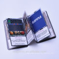 factory made directly cheap mini pocket advertising book with magnetic closure